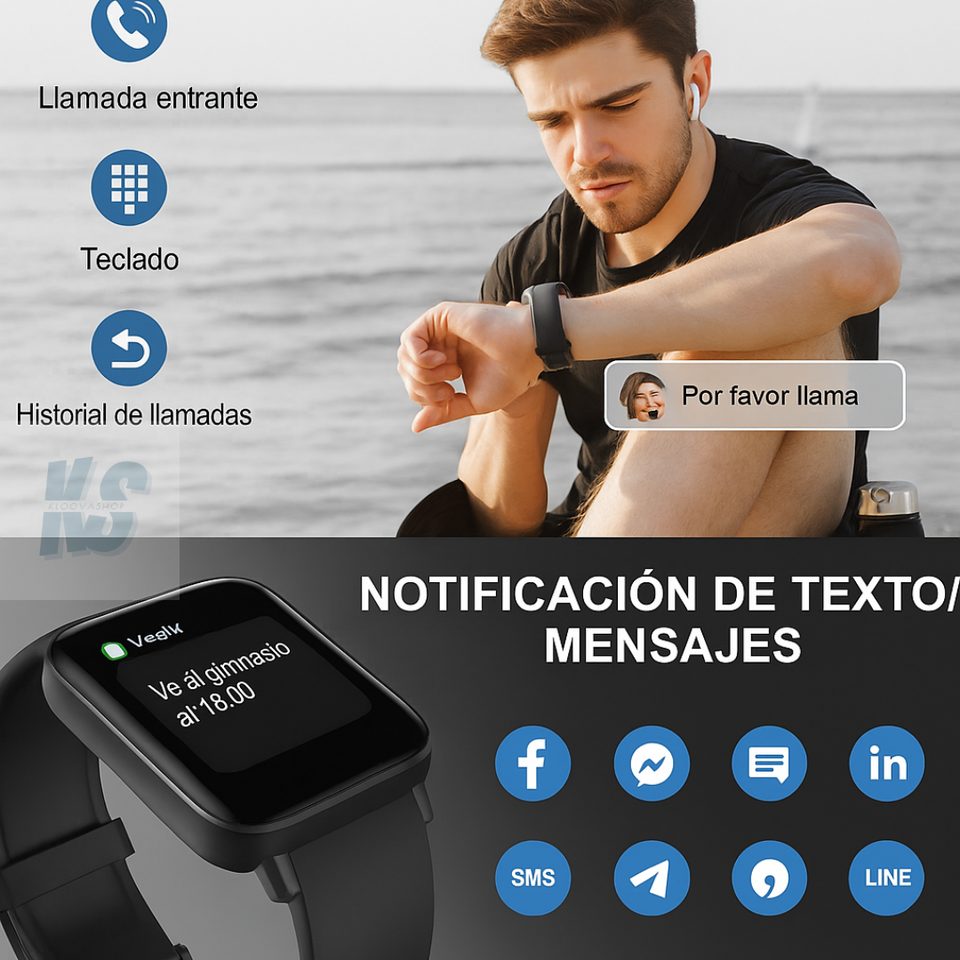 Smartwatch T500
